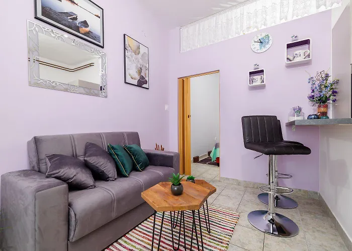 Modernes Studio-apartment Nur 650 Meter Zum Mit Grill, Fitnessraum, Meerblick